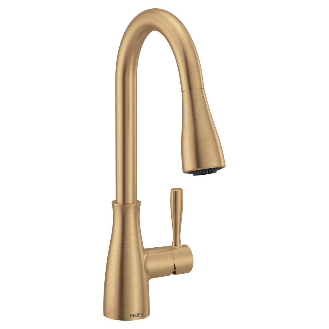 MOEN 7803BZG Elbur Chrome One-Handle Kitchen Faucet - Bronzed Gold