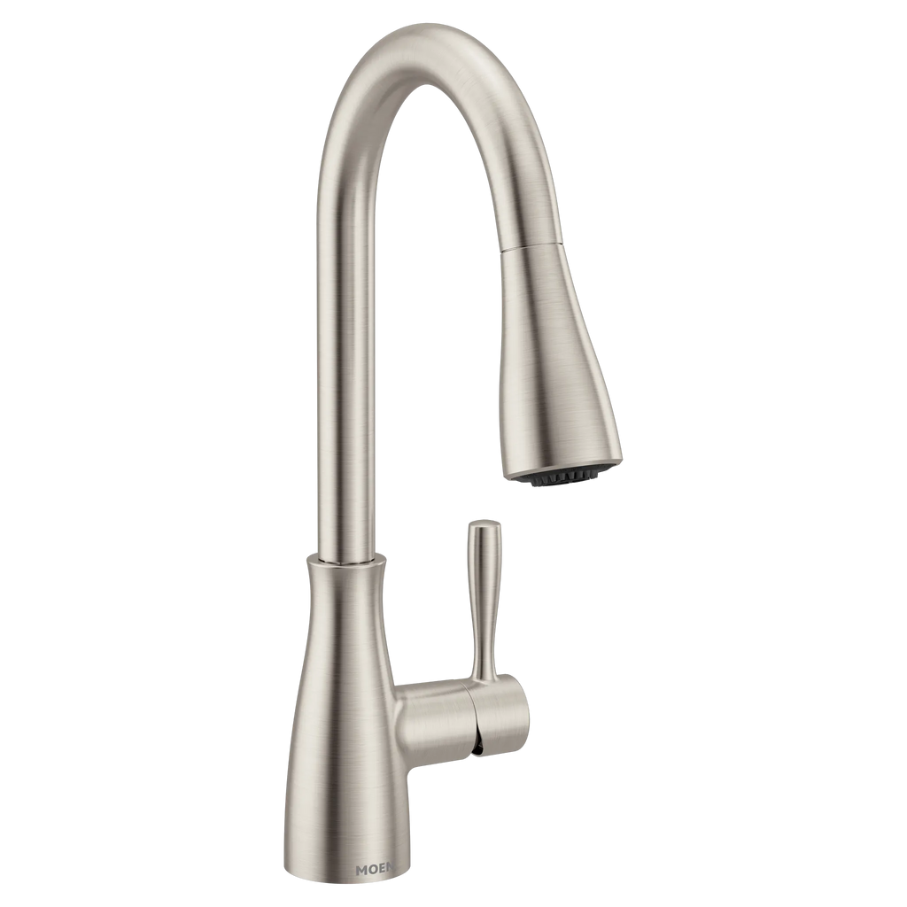 MOEN 7803SRS Elbur Chrome One-Handle Kitchen Faucet - Spot Resist Stainless