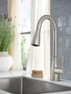 MOEN 7803SRS Elbur One-Handle Kitchen Faucet - Spot Resist Stainless