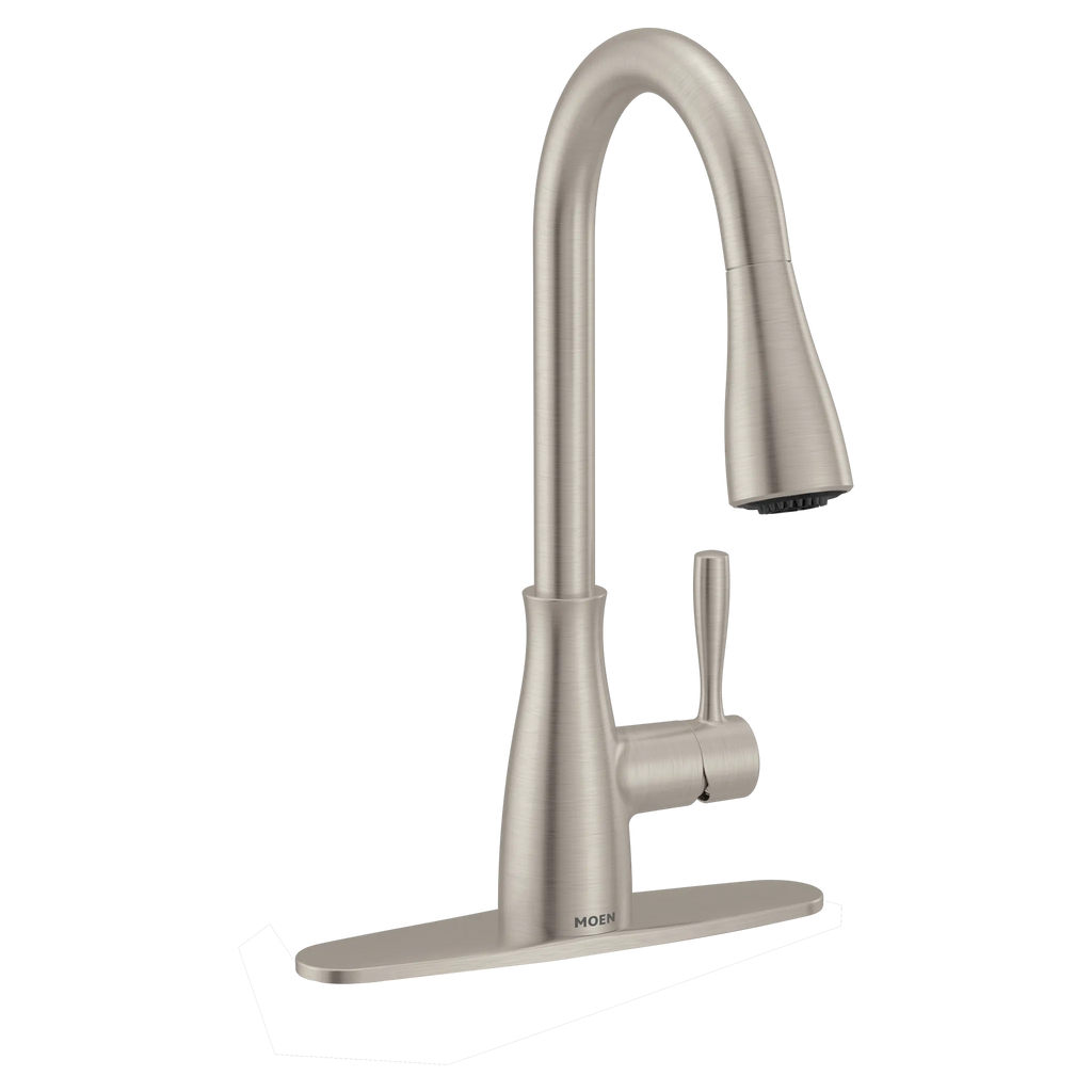 MOEN 7803SRS Elbur One-Handle Kitchen Faucet - Spot Resist Stainless