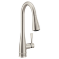 MOEN 7804SRS Riverwood Chrome One-Handle Kitchen Faucet - Spot Resist Stainless