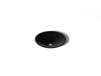 KOHLER K-7806-7 Carillon 17-3/4" Round Drop-In Bathroom Sink, No Overflow - Black Black