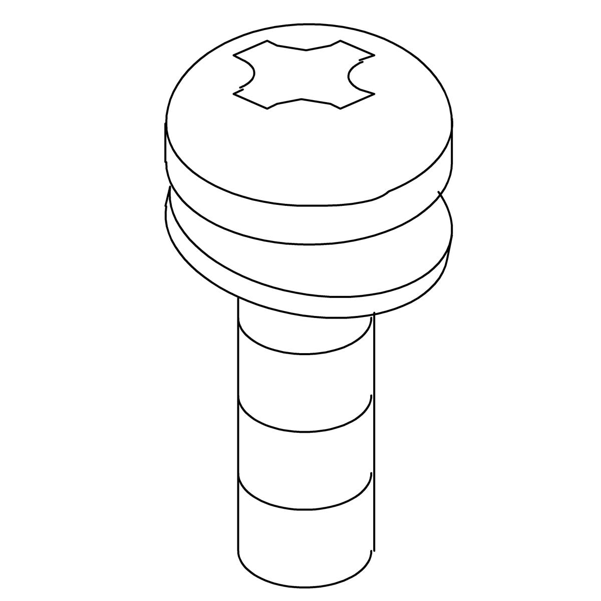 KOHLER Screw, 10-24 X .625, K-78155