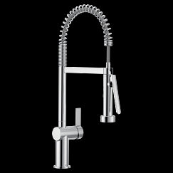 MOEN 7822 Cia Chrome one-handle pulldown kitchen faucet, Chrome