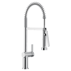 MOEN 7822 Cia One-Handle Pre-Rinse Spring Pulldown Kitchen Faucet - Chrome