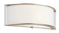 KICHLER 10630PNLED Arcola 5.5" Led Wall Sconce Polished Nickel