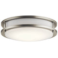 KICHLER 10784NILED 11.75" LED Flush Mount Brushed Nickel
