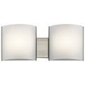 KICHLER 10798NILED 19.25" 2 Light Led Vanity Light Brushed Nickel