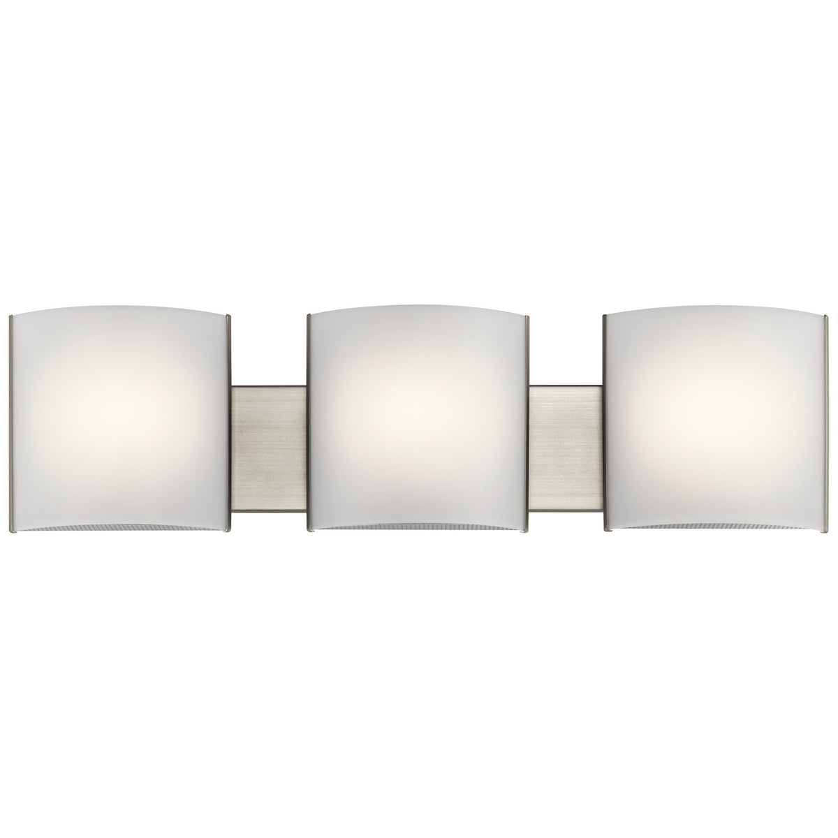 KICHLER 10799NILED 30" 3 Light Led Vanity Light Brushed Nickel