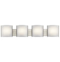 KICHLER 10800NILED 4 Light Led Vanity Light Brushed Nickel