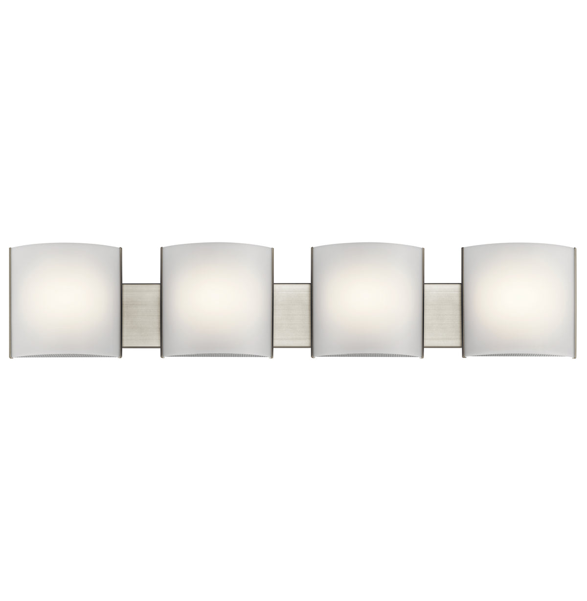 KICHLER 10800NILED 4 Light Led Vanity Light Brushed Nickel