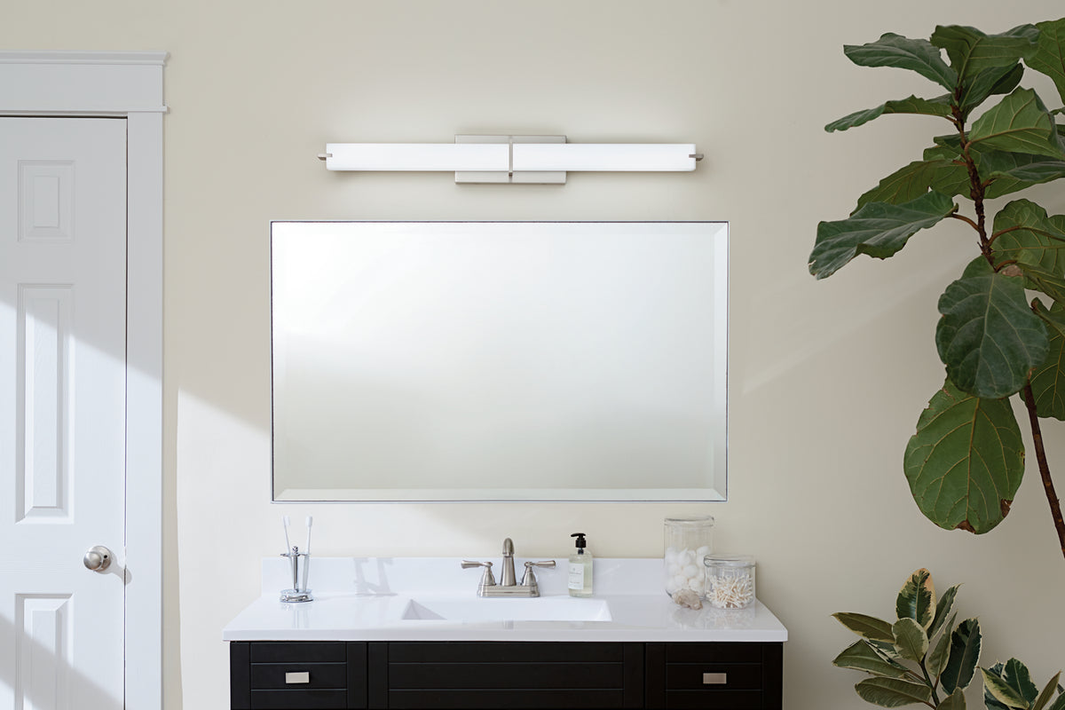 KICHLER 11147NILED 36" Linear Led Vanity Light Brushed Nickel