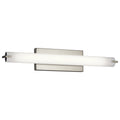 KICHLER 11149NILED 26" Linear Led Vanity Light Brushed Nickel