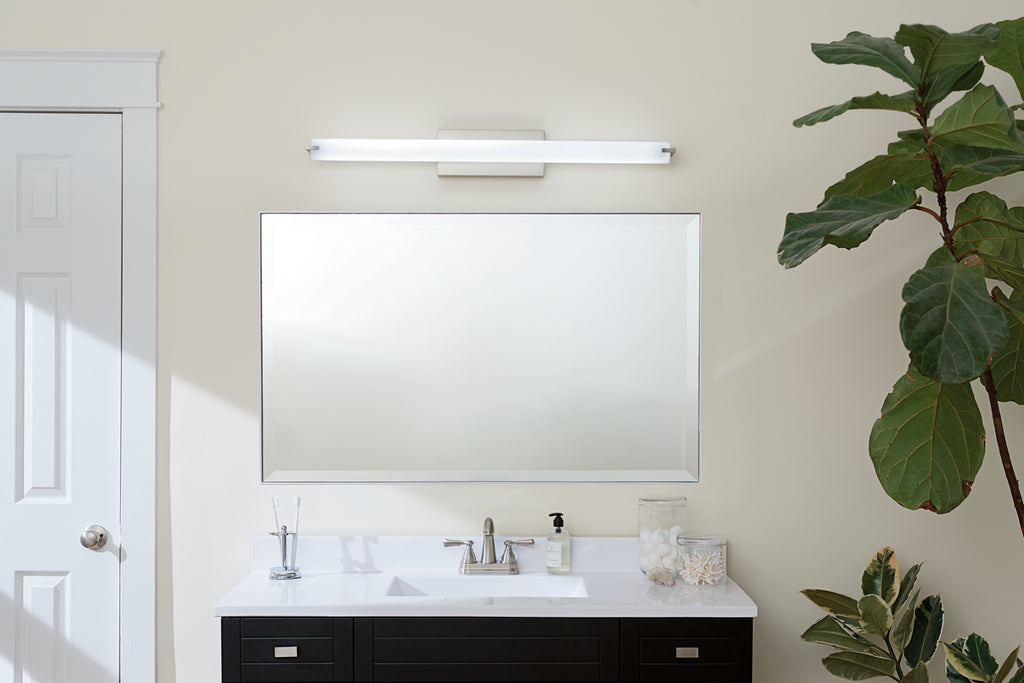 KICHLER 11150NILED 38" Linear Led Vanity Light Brushed Nickel