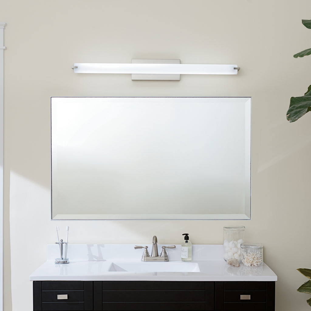 KICHLER 11150NILED 38" Linear Led Vanity Light Brushed Nickel