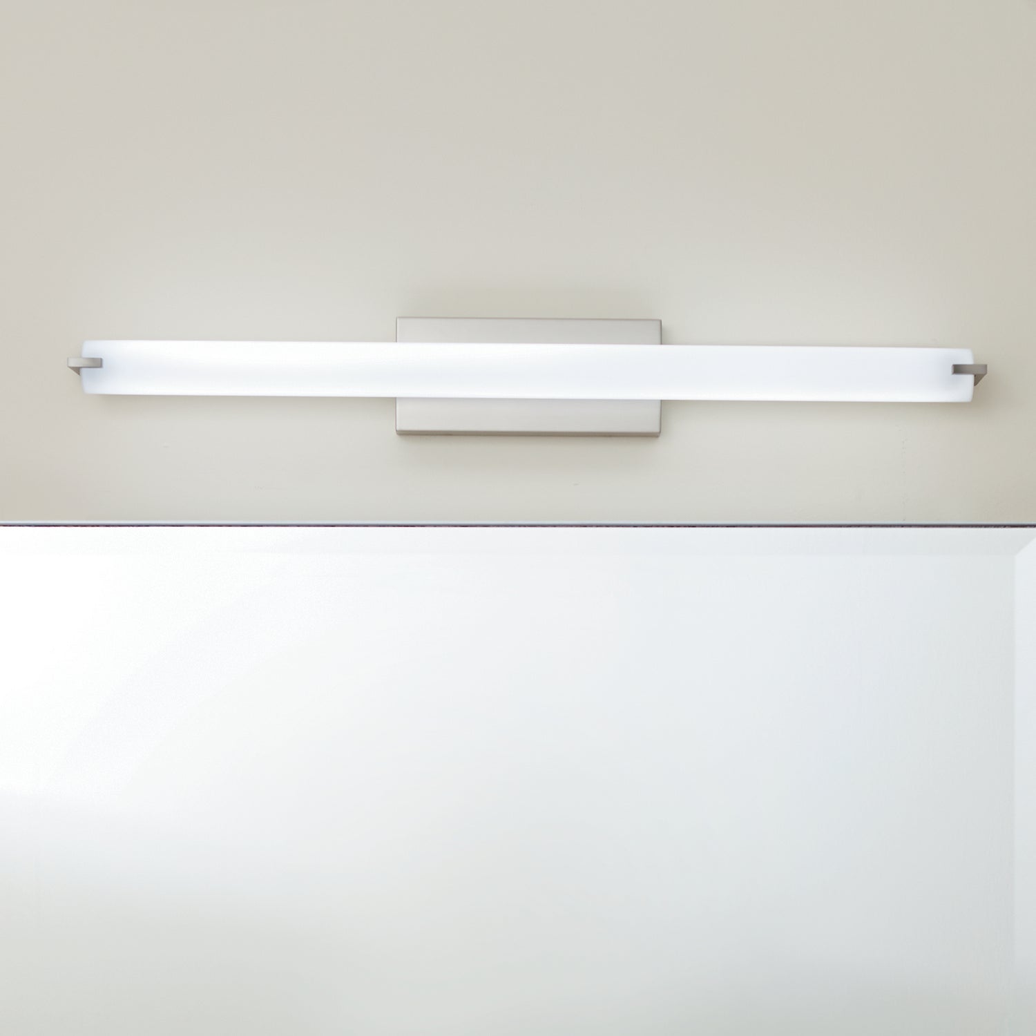 KICHLER 11150NILED 38" Linear Led Vanity Light Brushed Nickel
