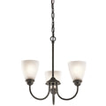 KICHLER 43637OZL18 Jolie Led Mini Chandelier Olde Bronze