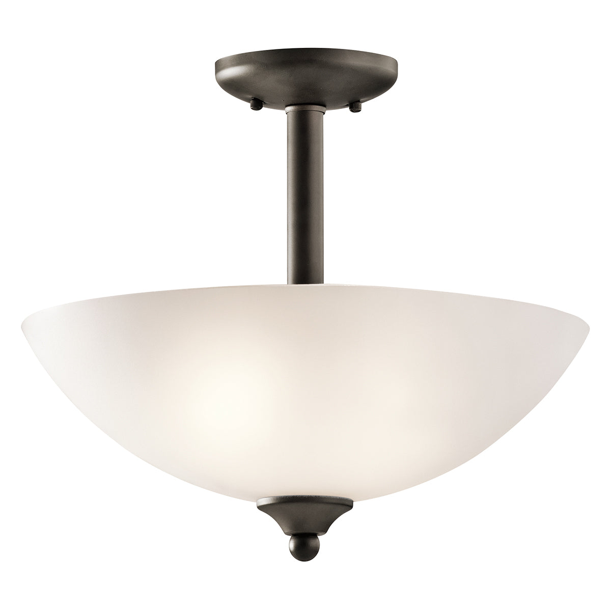 KICHLER 43641Ozl18 Jolie Led Pendant/Semi Flush Olde Bronze