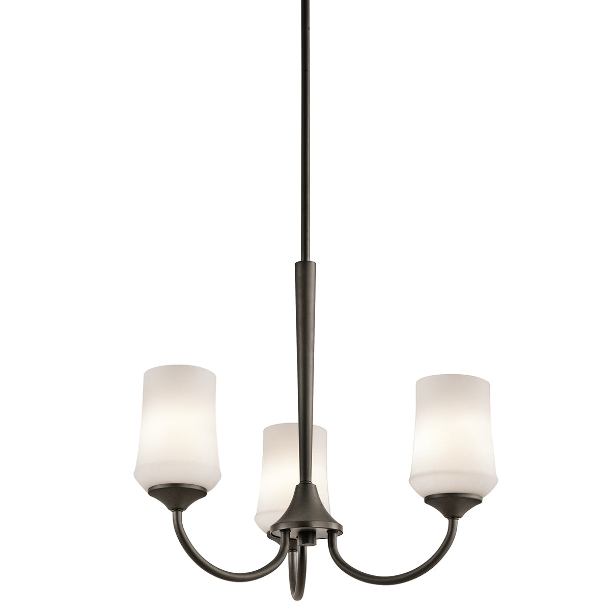 KICHLER 43664Ozl18 Aubrey Led Chandelier Olde Bronze