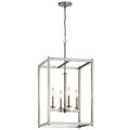 KICHLER 43998NI Crosby 31" 4 Light Foyer Pendant Brushed Nickel