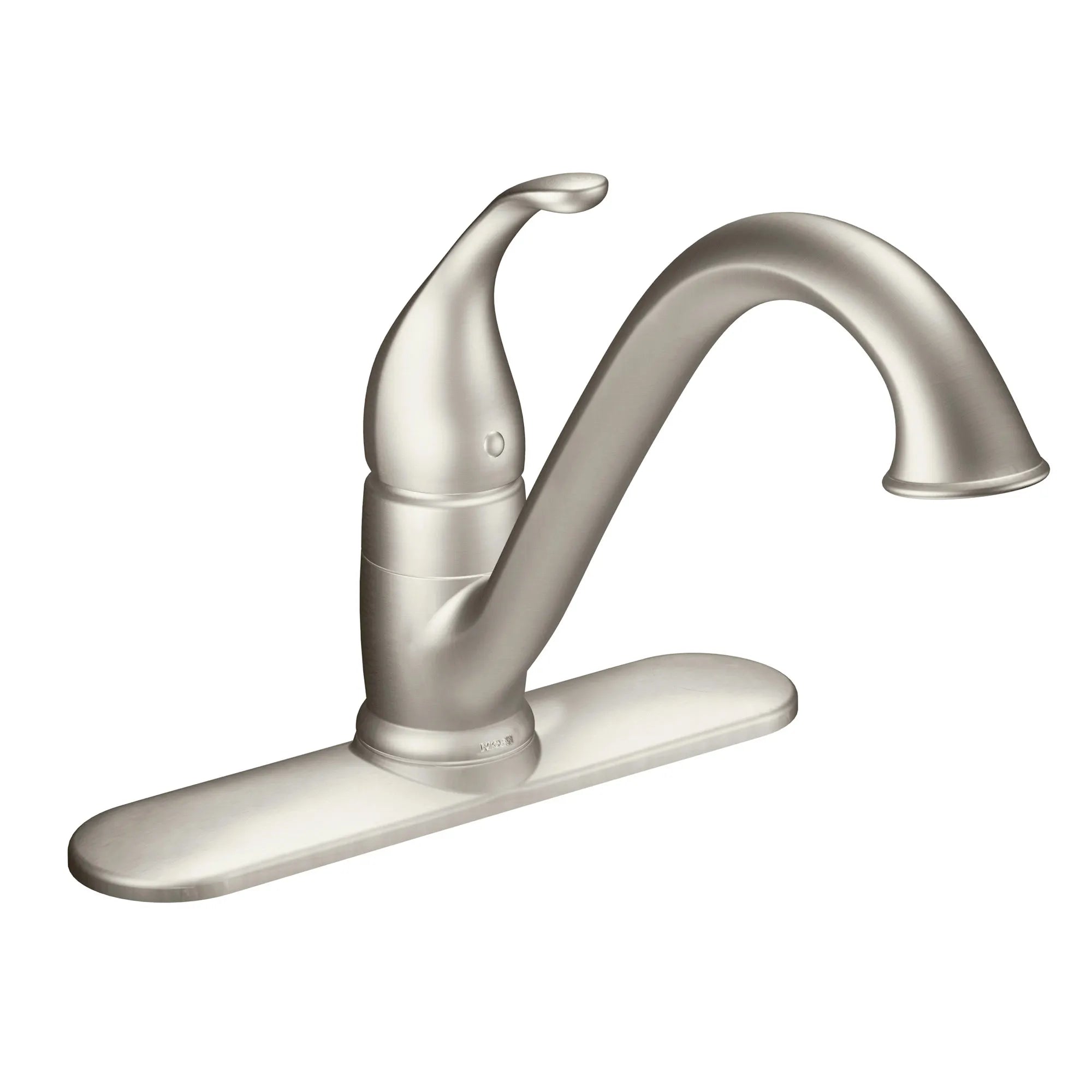 MOEN 7825SRS Camerist Chrome One-Handle Low Arc Kitchen Faucet - Spot Resist Stainless