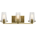 KICHLER 45297NBR Alton 3 Light Vanity Light Natural Brass