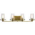 KICHLER 45298NBR Alton 4 Light Vanity Light Natural Brass
