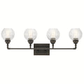 KICHLER 45593OZ Niles Four Light Bath Olde Bronze