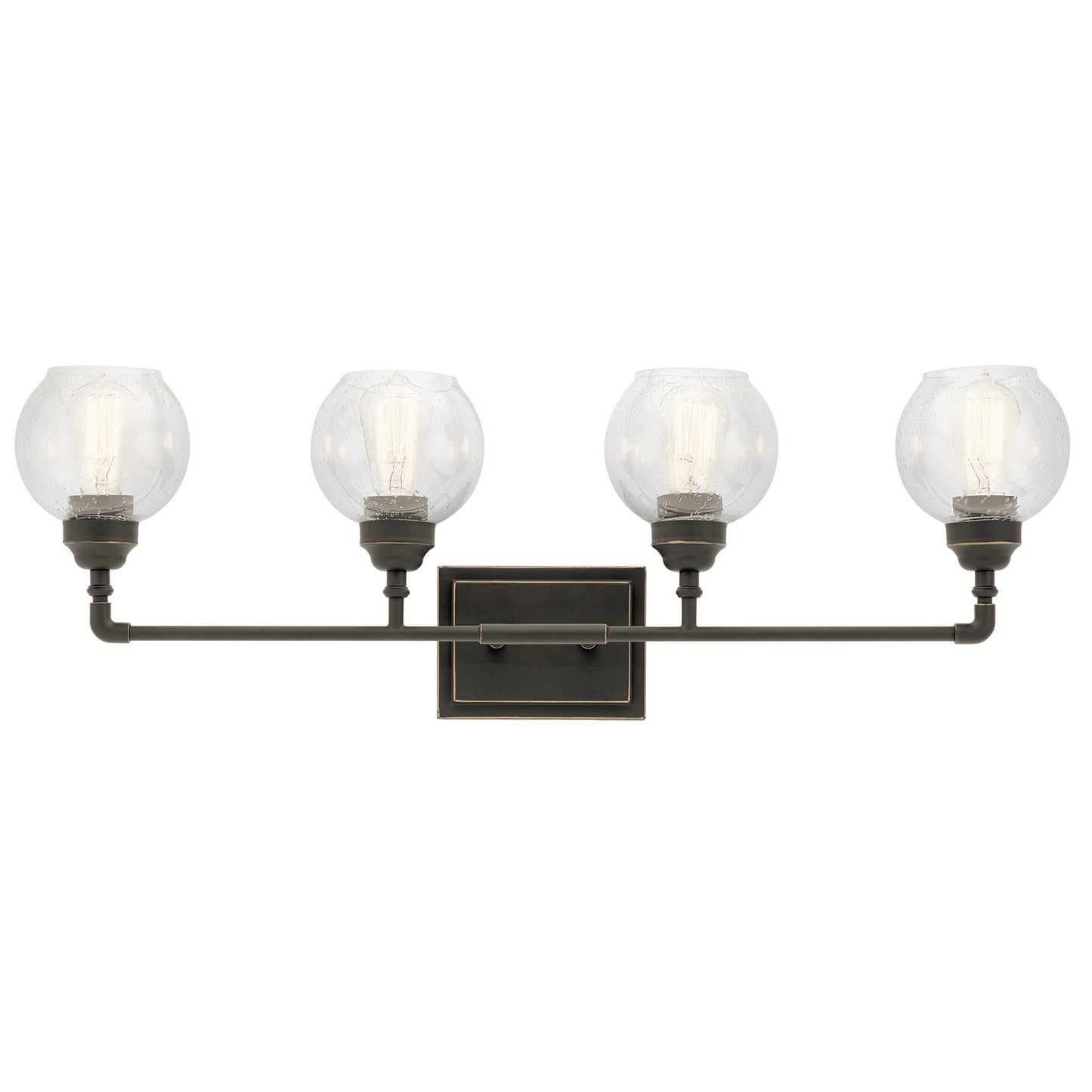 KICHLER 45593OZ Niles Four Light Bath Olde Bronze