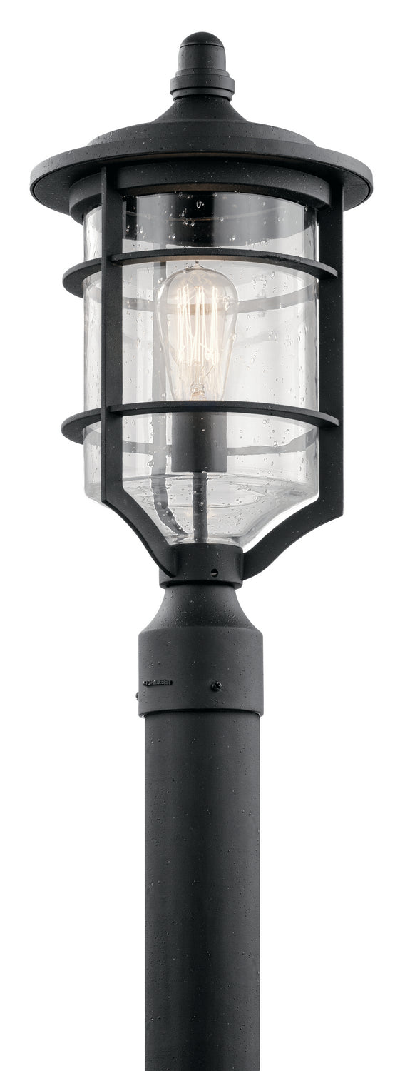 KICHLER 49129DBK Royal Marine 1 Light Post Light Distressed Black