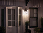 KICHLER 49194WZC Riverwood 19.5" 1 Light Wall Light Weathered Zinc