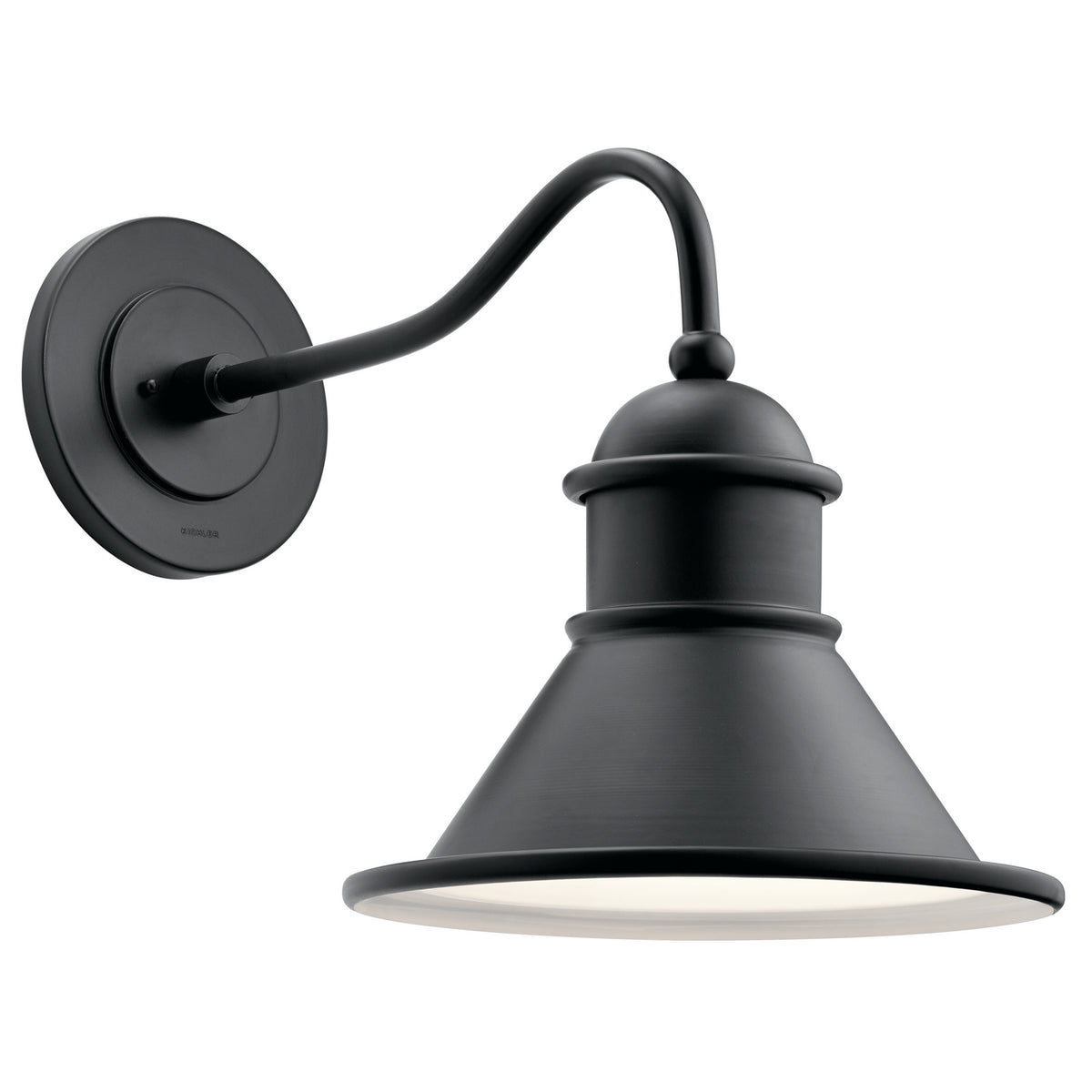 KICHLER 49776BK Northland 16.75" 1 Light Outdoor Wall Light In Black
