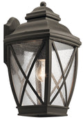 KICHLER 49842OZ Tangier 1 Light Wall Light Olde Bronze
