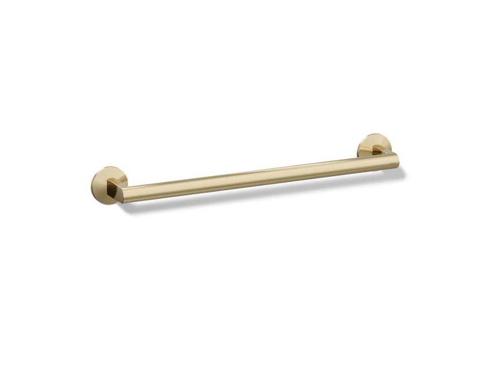 KOHLER K-78372-AF Components 18" Towel Bar - Vibrant French Gold