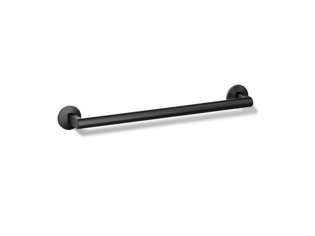 KOHLER K-78372-BL Components 18" Towel Bar - Matte Black