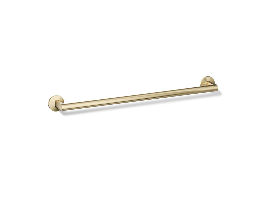 KOHLER K-78373-AF Components 24" Towel Bar - Vibrant French Gold