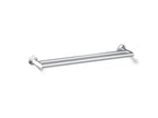 KOHLER K-78375-CP Components Double Towel Bar - Polished Chrome