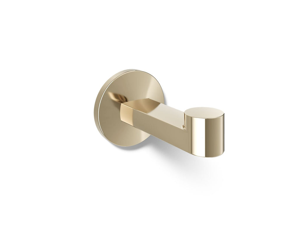 KOHLER K-78378-AF Components Robe Hook - Vibrant French Gold