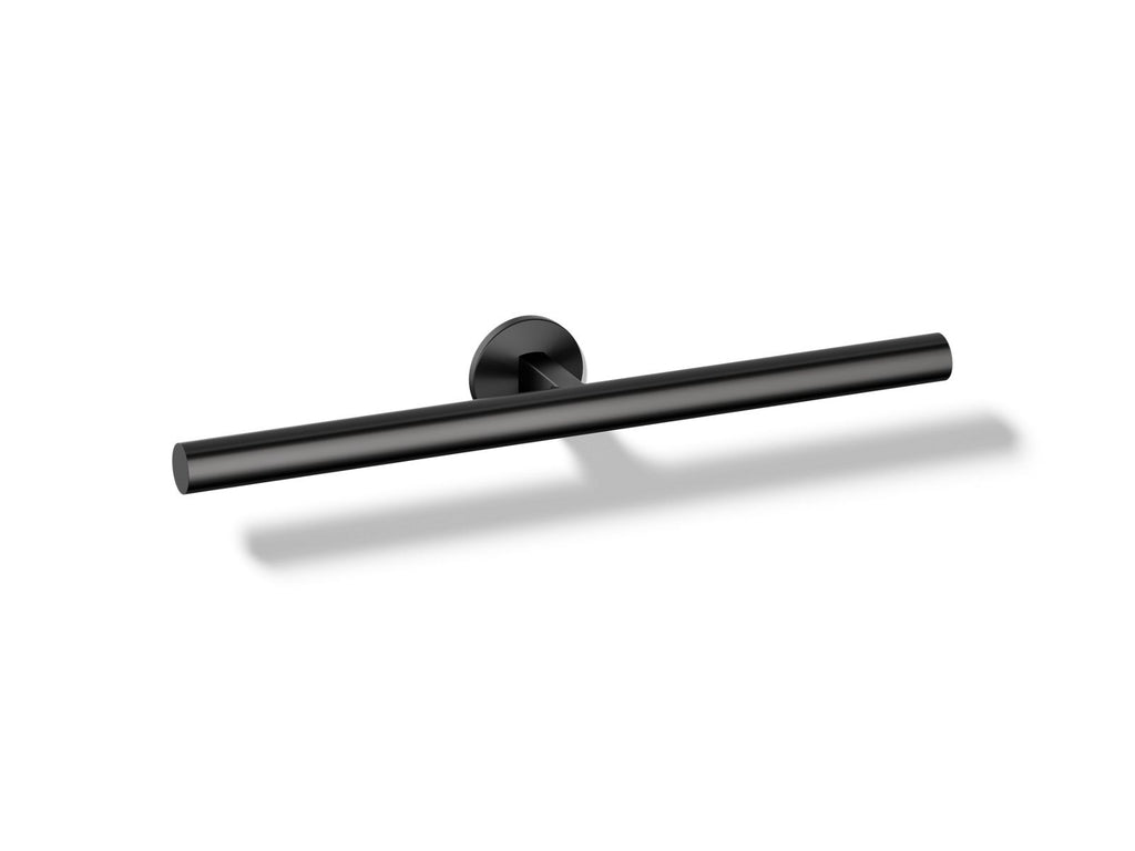 KOHLER K-78379-BL Components Double Towel Arm - Matte Black