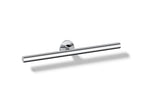 KOHLER K-78379-CP Components Double Towel Arm - Polished Chrome