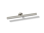 KOHLER K-78379-SN Components Double Towel Arm - Vibrant Polished Nickel