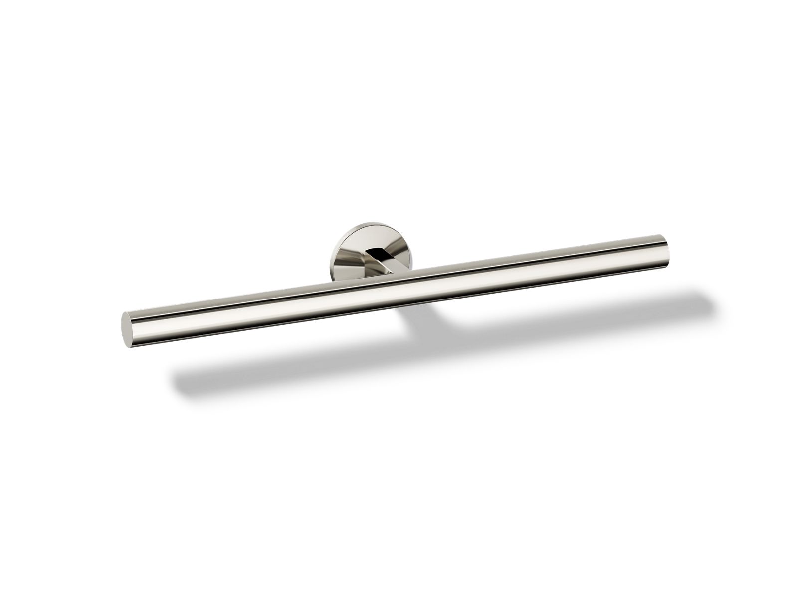 KOHLER K-78379-SN Components Double towel arm - Vibrant Polished Nickel
