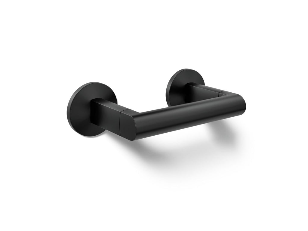 KOHLER K-78382-BL Components Pivoting Toilet Paper Holder - Matte Black