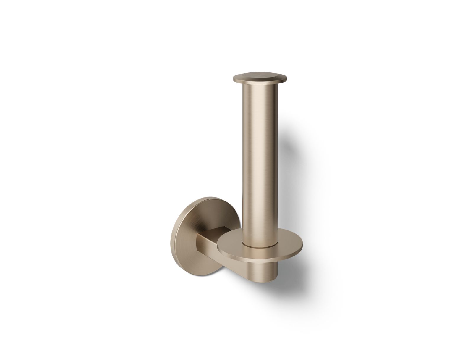 KOHLER K-78383-BV Components Vertical Toilet Paper Holder - Vibrant Brushed Bronze