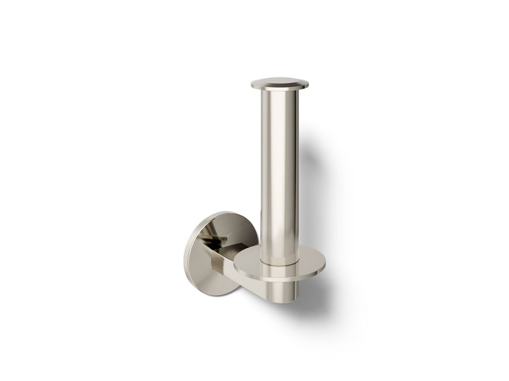 KOHLER K-78383-SN Components Vertical Toilet Paper Holder - Vibrant Polished Nickel