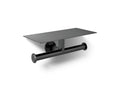 KOHLER K-78384-BL Components Covered Double Toilet Paper Holder - Matte Black