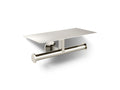 KOHLER K-78384-SN Components Covered Double Toilet Paper Holder - Vibrant Polished Nickel