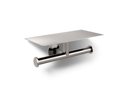 KOHLER K-78384-TT Components Covered double toilet paper holder - Vibrant Titanium