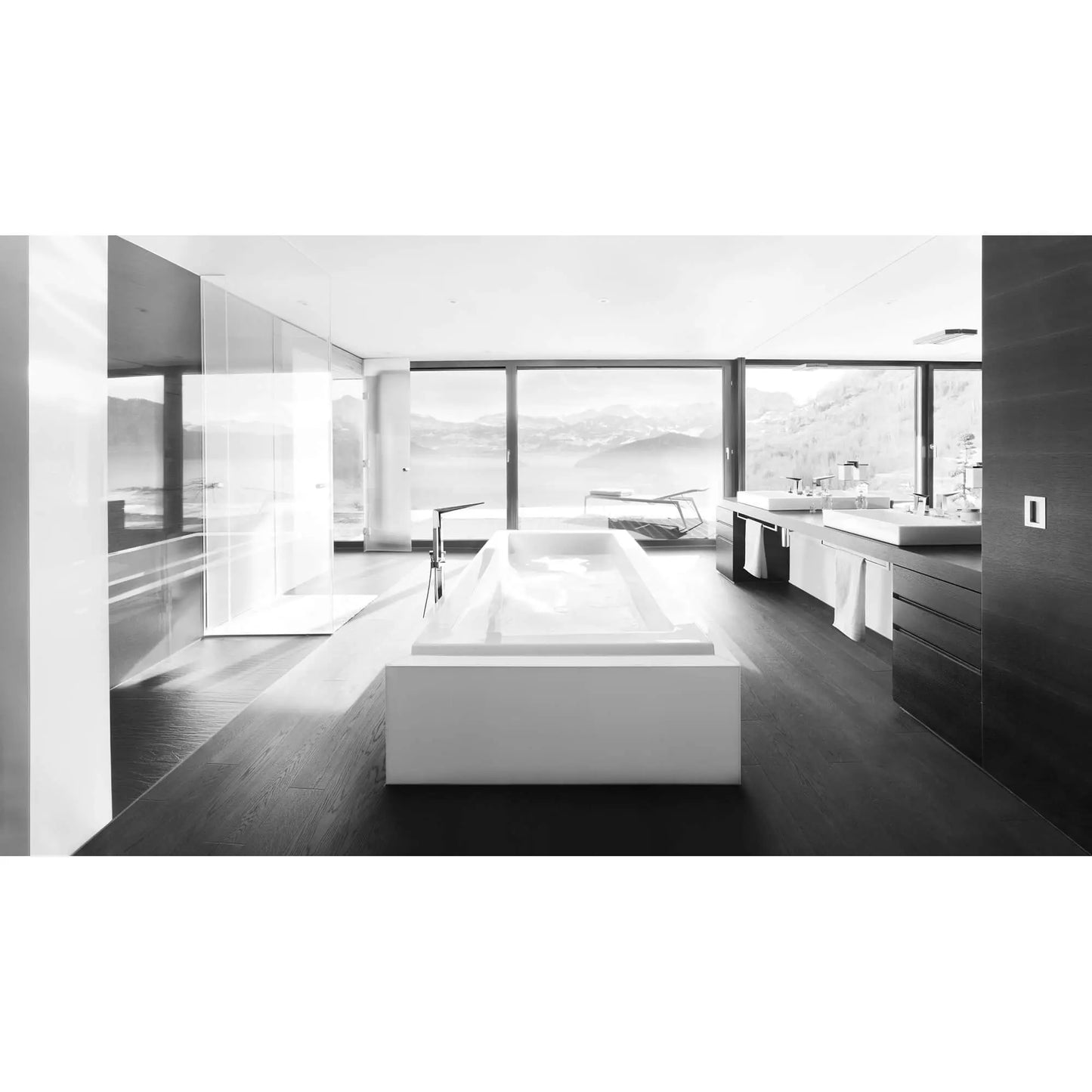 GROHE 23119000 Allure Brilliant Single-Handle Freestanding Tub Faucet with 1.75 GPM Hand Shower - Chrome