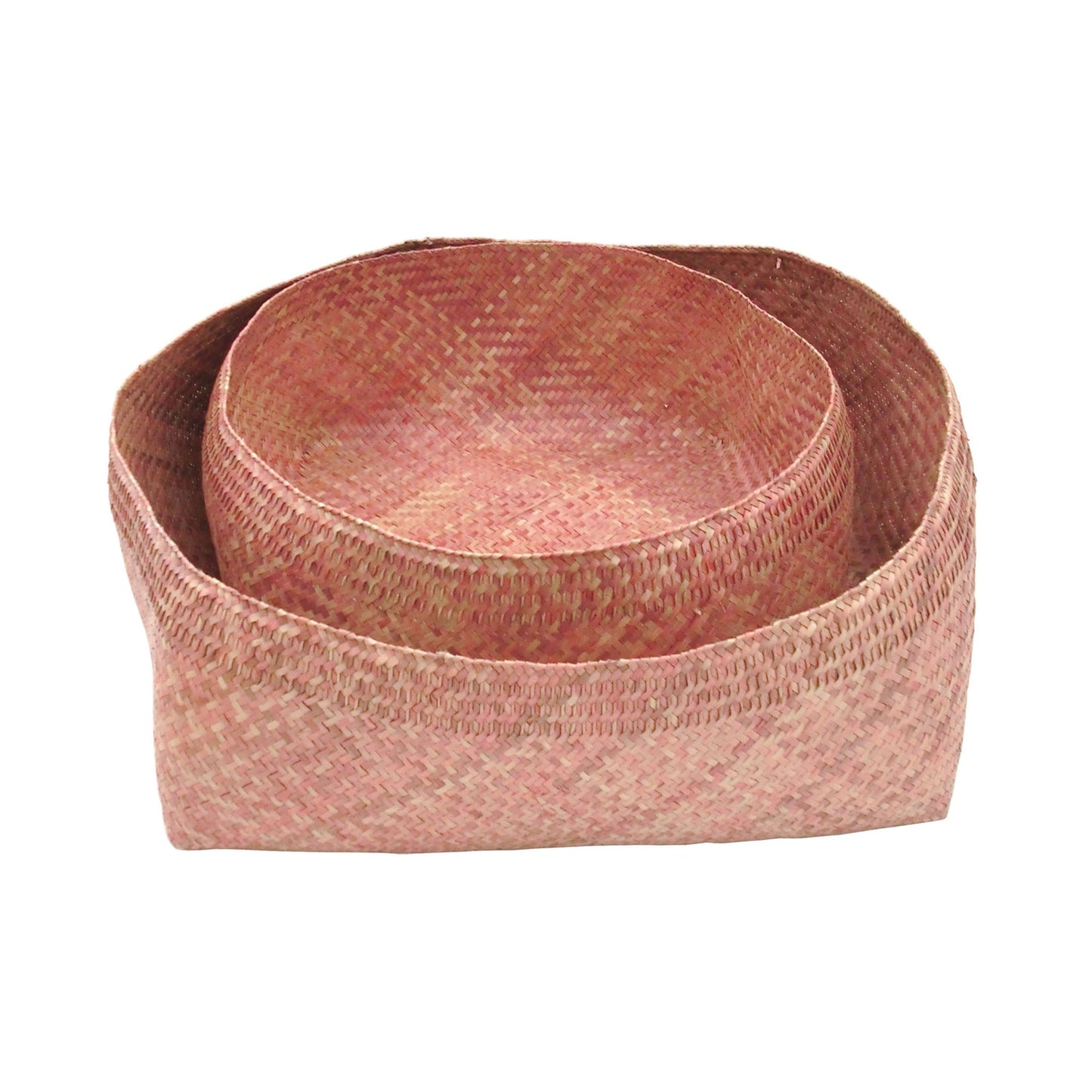 ELK SIGNATURE 784050 Pink Begonia Woven Bowl